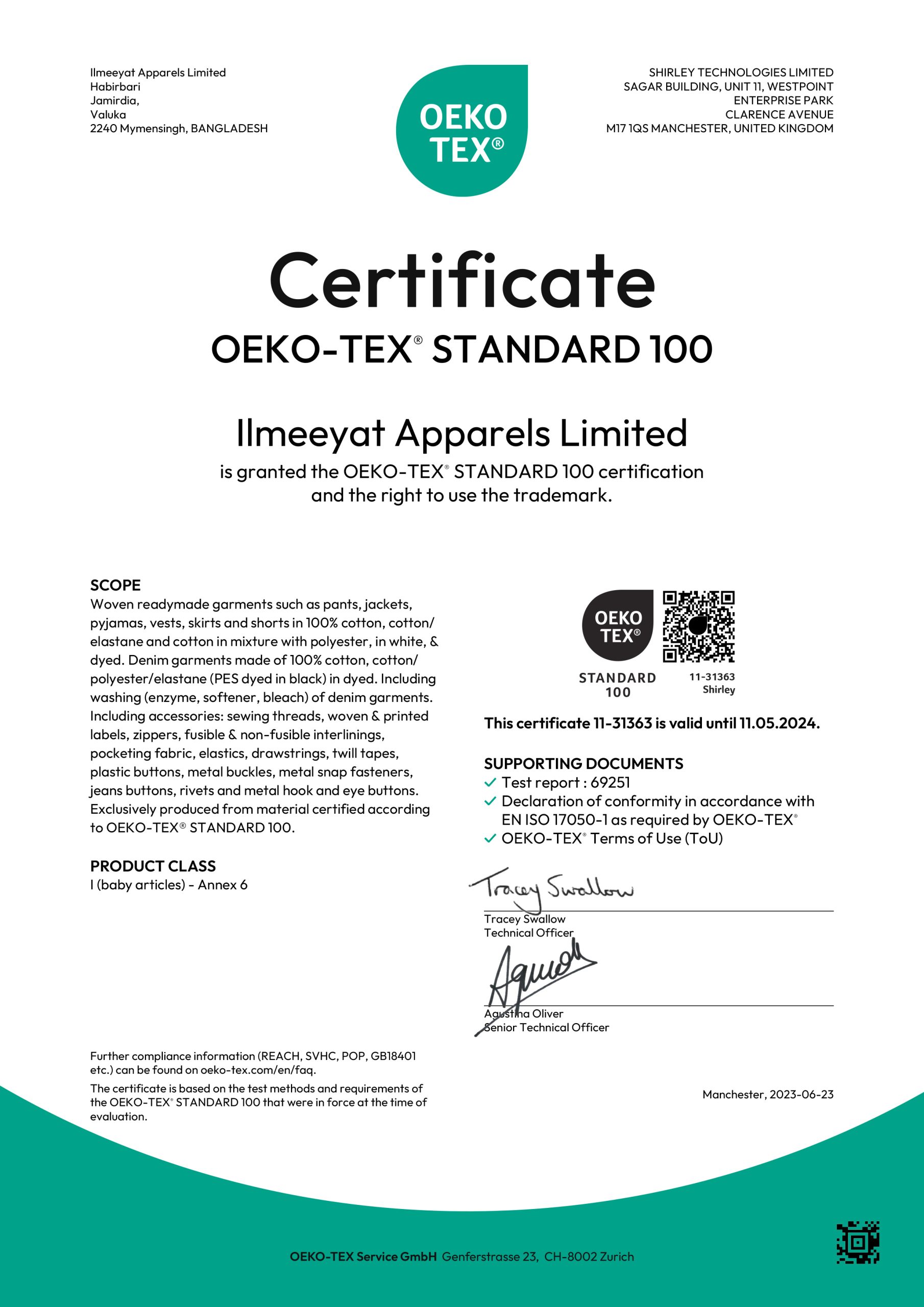 14. IAL OEKO_TEX - Standard-100- 11.05 copy