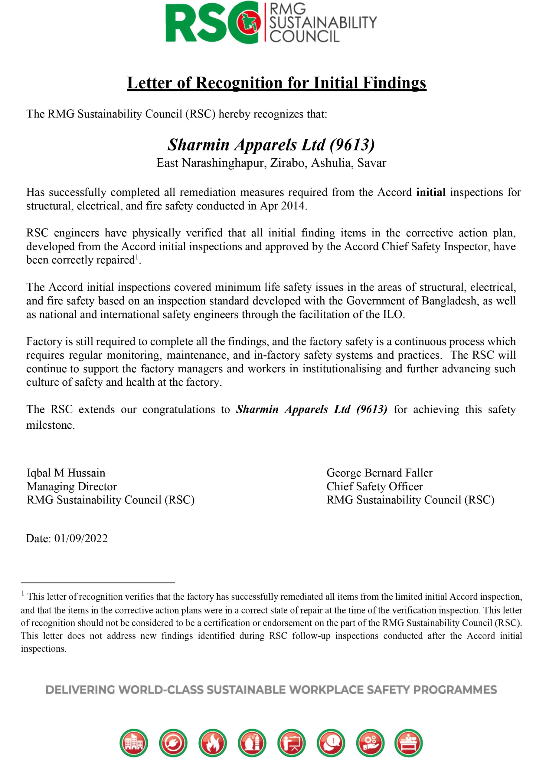Recognition Letter_9613_Sharmin Apparels Ltd copy