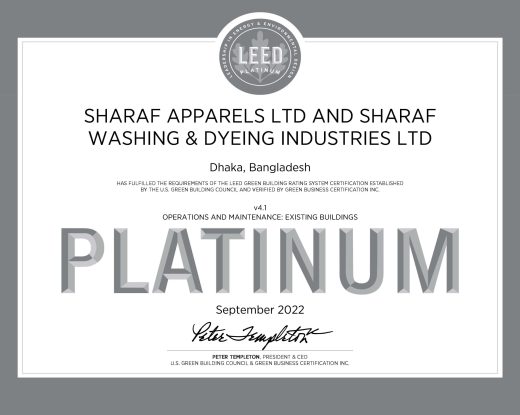 Sharaf Apparels LEED(1000108460)_certificate_high-res